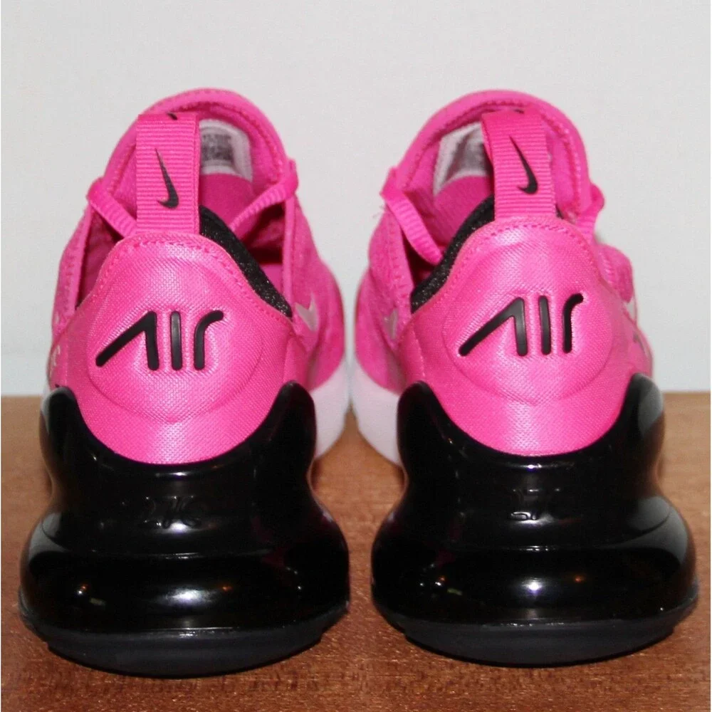 Nike Air Max 270 GS Youth 6.5Y Womens 8 Laser Fuchsia Black